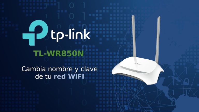 Como cambiar contraseña wifi tp link