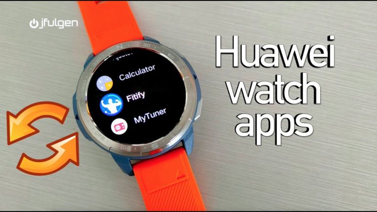 Instalar aplicaciones huawei watch gt 2