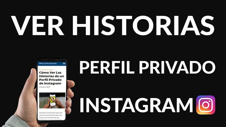 Ver historias de instagram privado
