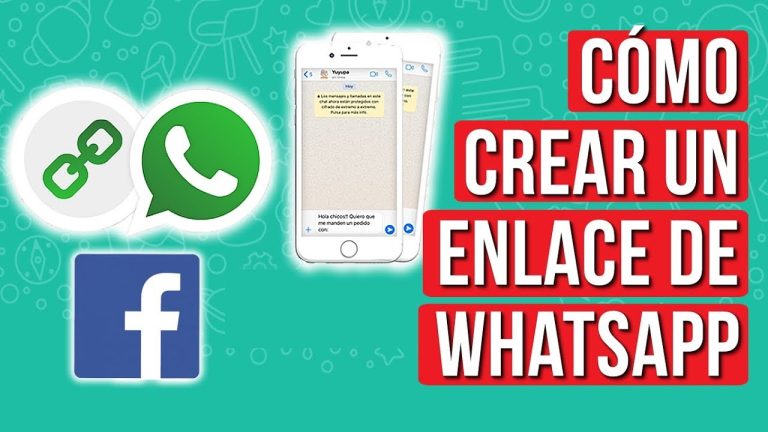Crear link whatsapp para facebook