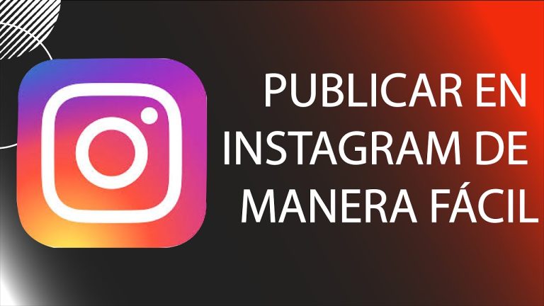 Como publicar en instagram