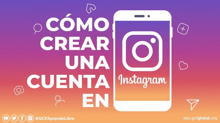 Como crear una cuenta en instagram