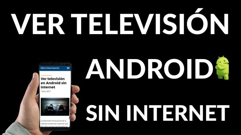 App para ver tv sin conexion a internet