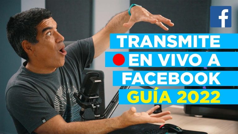 Crear transmision en vivo facebook