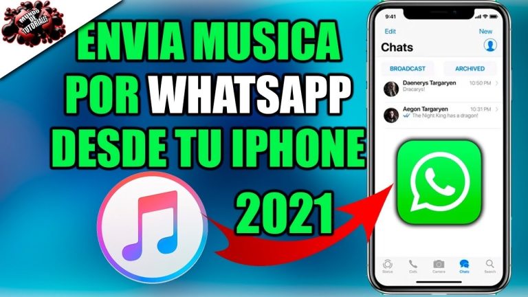 Compartir música por WhatsApp iPhone